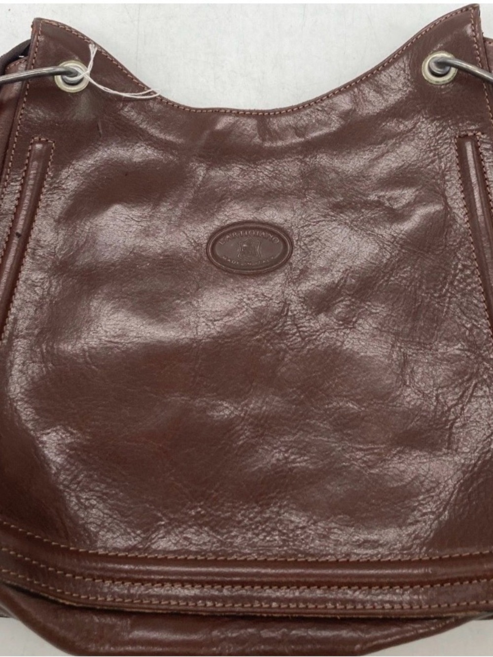 LArtigiano Italian Brown Vintage Leather Bag